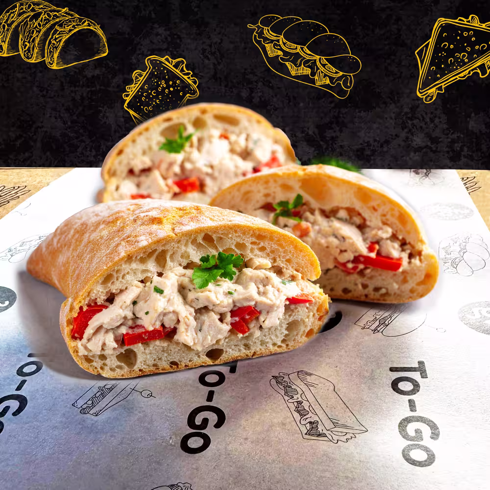 Pan Ciabatta Mayo Pimenton